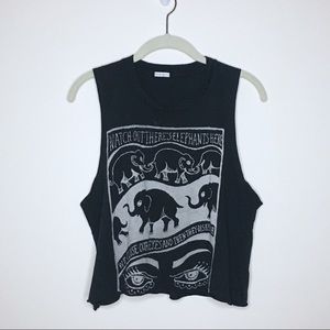 💗5 FOR $12💗 Boho muscle crop tee